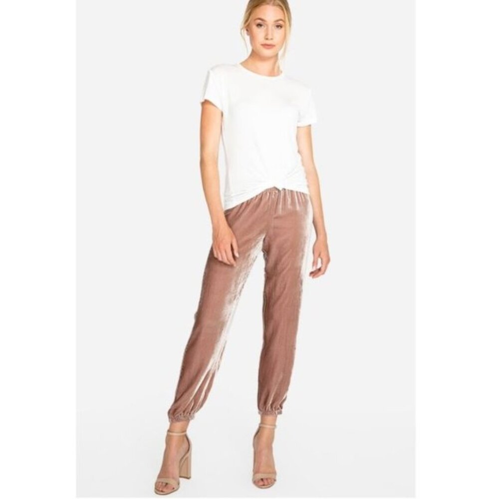 Johnny Was Womens Silk Jogger